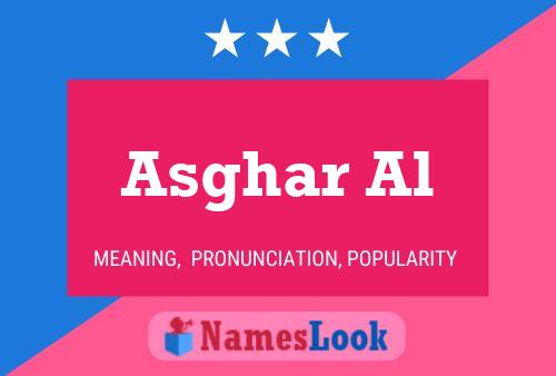 ملصق اسم Asghar Al