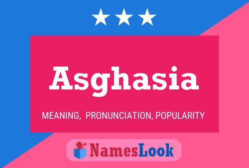 ملصق اسم Asghasia