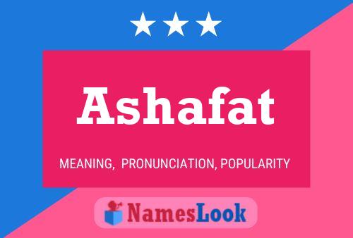 ملصق اسم Ashafat