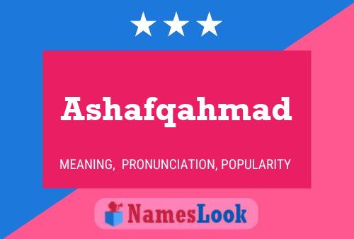 ملصق اسم Ashafqahmad