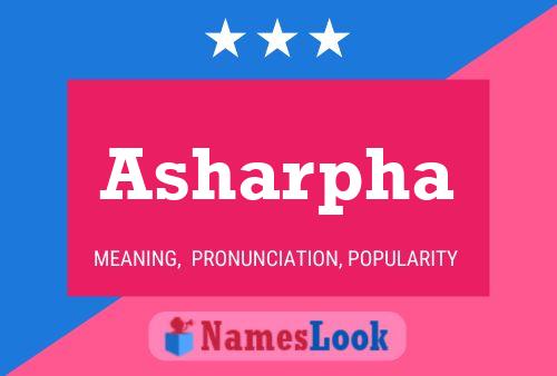 ملصق اسم Asharpha