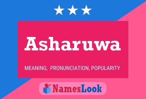 ملصق اسم Asharuwa