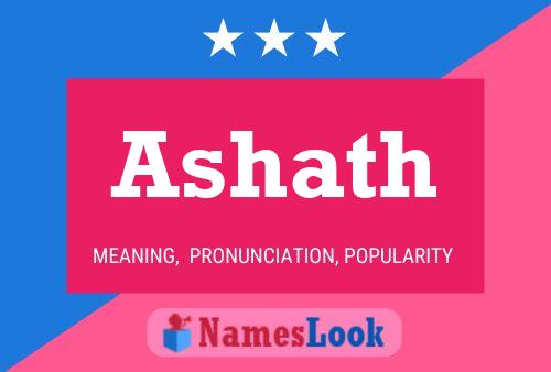 ملصق اسم Ashath