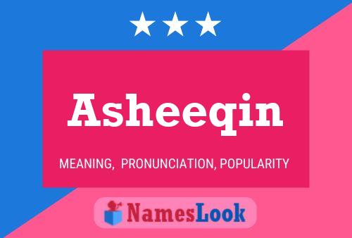 ملصق اسم Asheeqin