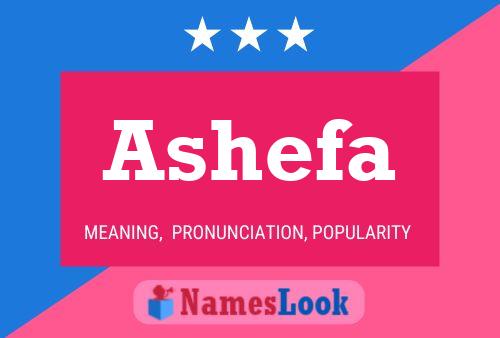 ملصق اسم Ashefa