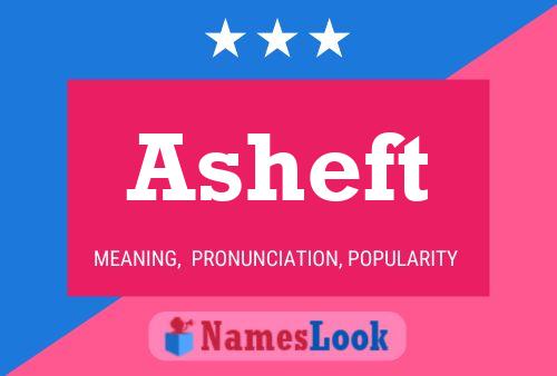 ملصق اسم Asheft