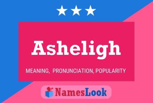 ملصق اسم Asheligh