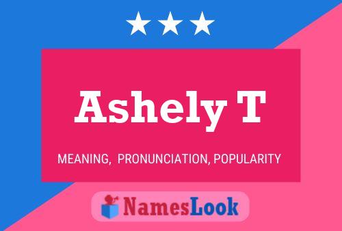 ملصق اسم Ashely T