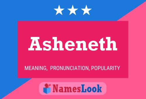 ملصق اسم Asheneth