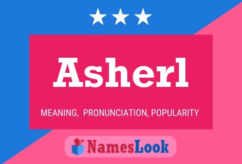 ملصق اسم Asherl