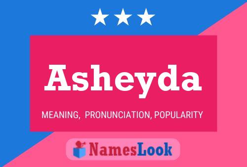 ملصق اسم Asheyda