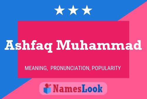 ملصق اسم Ashfaq Muhammad