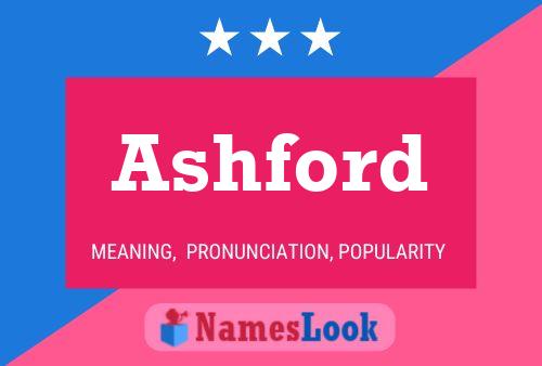 ملصق اسم Ashford