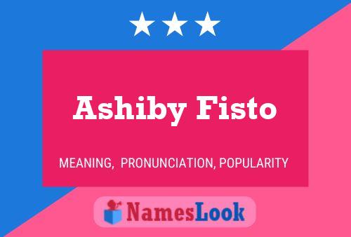 ملصق اسم Ashiby Fisto