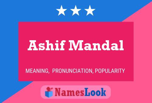 ملصق اسم Ashif Mandal