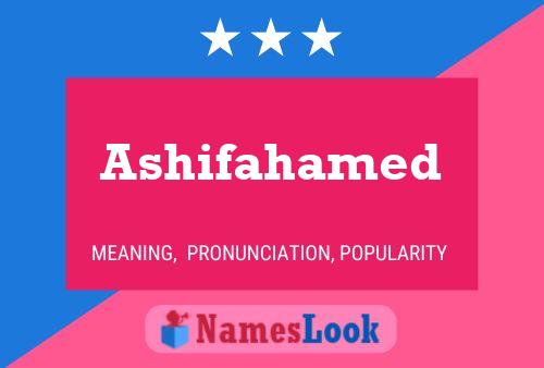 ملصق اسم Ashifahamed