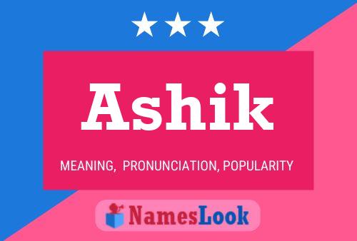 ملصق اسم Ashik