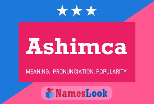 ملصق اسم Ashimca