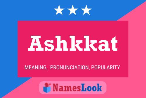 ملصق اسم Ashkkat