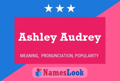 ملصق اسم Ashley Audrey