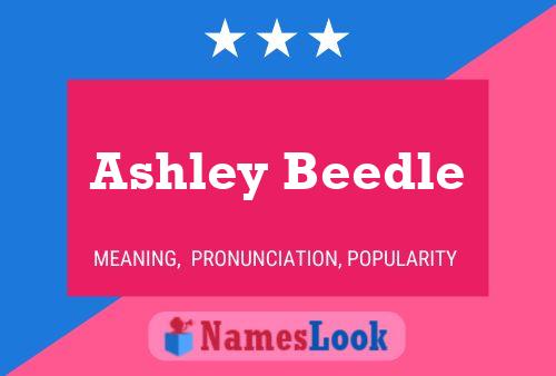 ملصق اسم Ashley Beedle