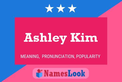 ملصق اسم Ashley Kim