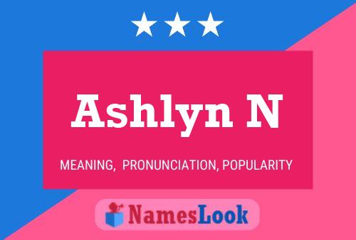 ملصق اسم Ashlyn N