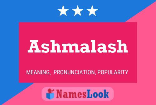 ملصق اسم Ashmalash