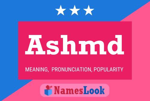 ملصق اسم Ashmd