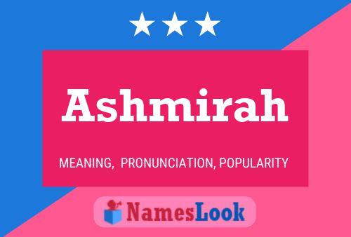 ملصق اسم Ashmirah