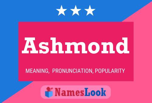 ملصق اسم Ashmond