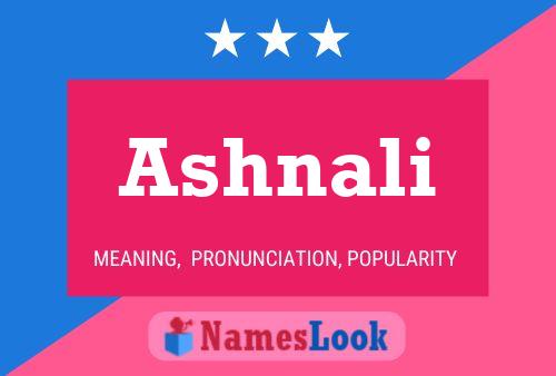 ملصق اسم Ashnali