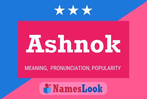 ملصق اسم Ashnok