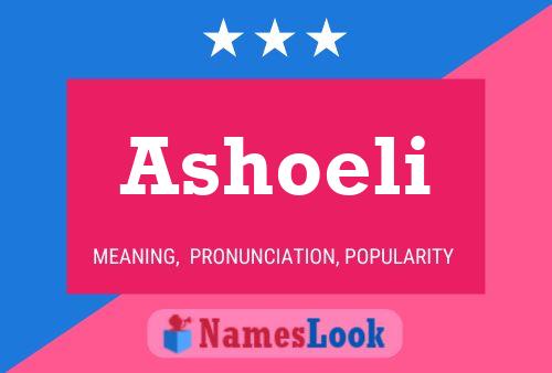 ملصق اسم Ashoeli