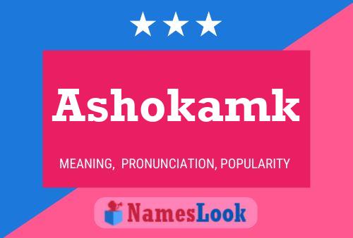 ملصق اسم Ashokamk