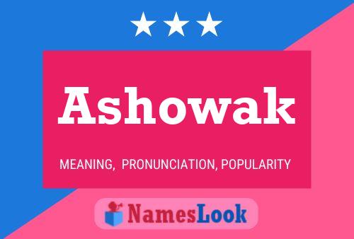 ملصق اسم Ashowak