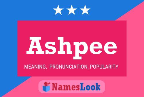 ملصق اسم Ashpee