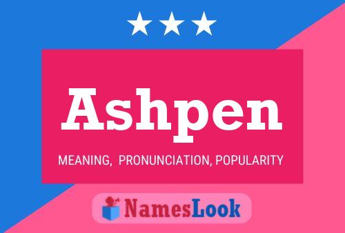 ملصق اسم Ashpen