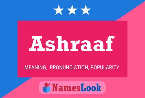 ملصق اسم Ashraaf