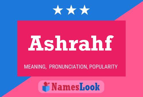 ملصق اسم Ashrahf