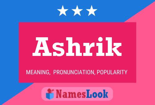 ملصق اسم Ashrik