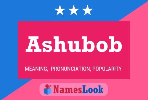 ملصق اسم Ashubob