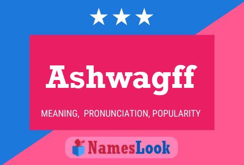 ملصق اسم Ashwagff