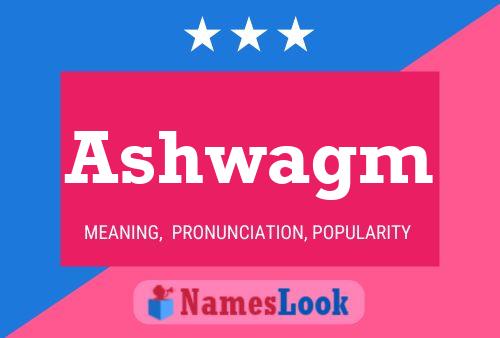 ملصق اسم Ashwagm