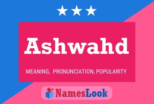 ملصق اسم Ashwahd