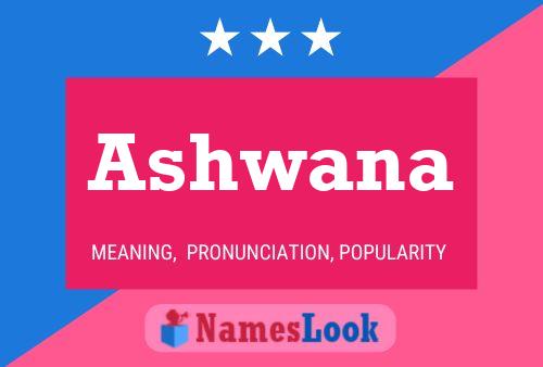 ملصق اسم Ashwana