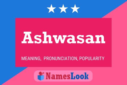 ملصق اسم Ashwasan