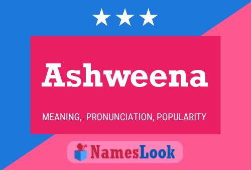 ملصق اسم Ashweena