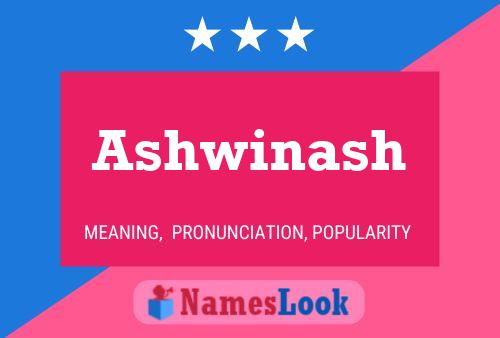 ملصق اسم Ashwinash