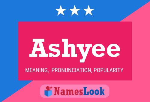 ملصق اسم Ashyee